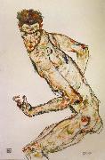 Egon Schiele Fighter oil painting on canvas